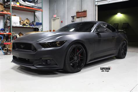 FORD MUSTANG 5.0 3M 1080 MATTE BLACK, RGB LIGHT INSTALL, EIBACH SPRINGS ...