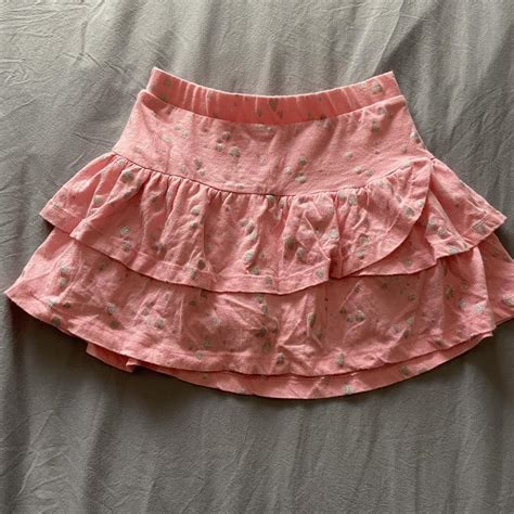 Barbie Pink Mini Skirt This Skirt Is Super Cute Depop