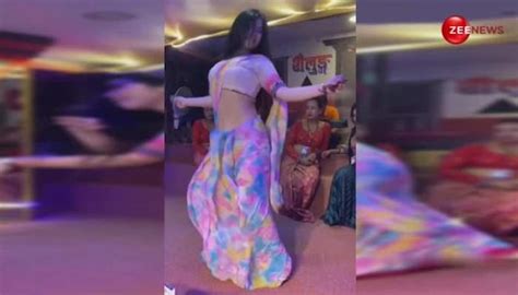 Girl Dancing In Saree On Chikni Chameli Force You To Forget Katrina