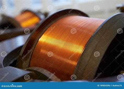 Inductive Copper Coil For Research Of Mutual Inductance Phenomenon