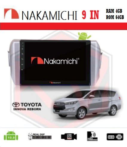 Jual HEAD UNIT NAKAMICHI NA 3102i Android 9 RAM 4 64gb INNOVA REBORN Di