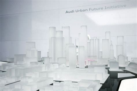 AUDI Urban Future Initiative Vision Of Mobility At CES 2014 Space