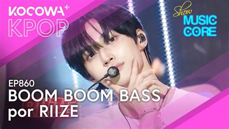 Riize Boom Boom Bass L Show Music Core Ep Kocowa Espa Ol