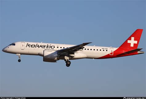 Hb Azb Helvetic Airways Embraer E E Erj Std Photo By