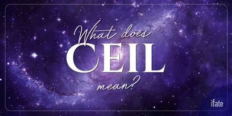 The Baby Name "Ceil": What it means, and why numerologists love it