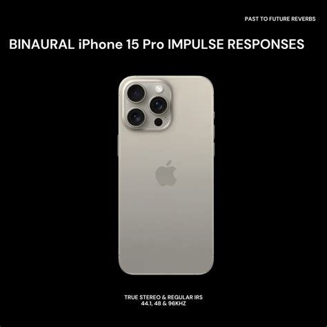 Binaural Iphone Pro Impulse Responses