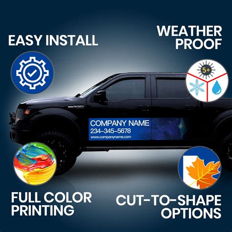 Custom Car Decals & Sticker - Free Designer Service | Anley Flags