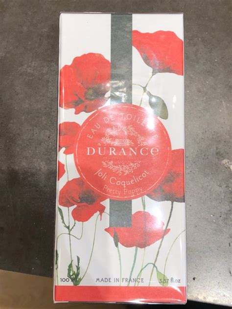 Durance En Provence Joli Coquelicot Pretty Poppy Eau De Toilette