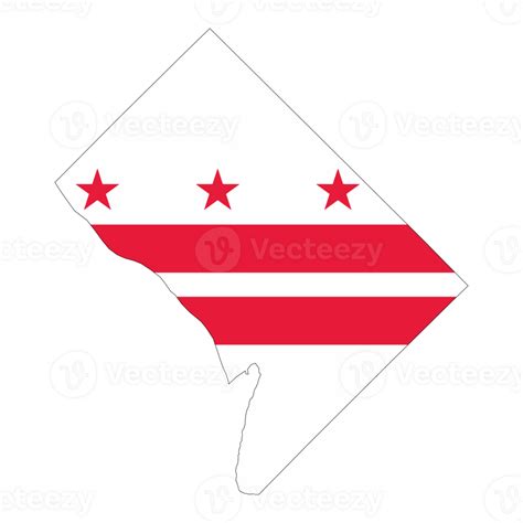 Washington D C Flag State Of America 26804044 PNG