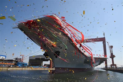 China Launches Its First Homegrown Aircraft Carrier Cnn