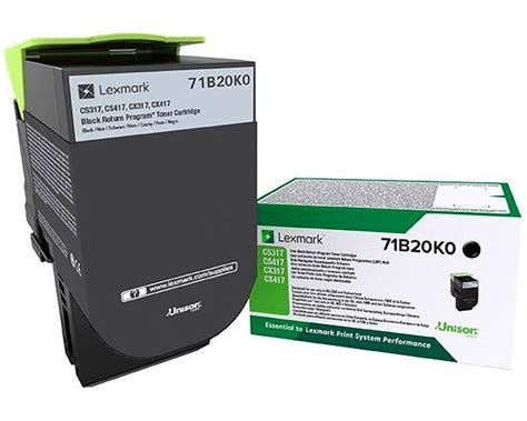 Lexmark Original Toner 71B20K0 Schwarz Kaufen