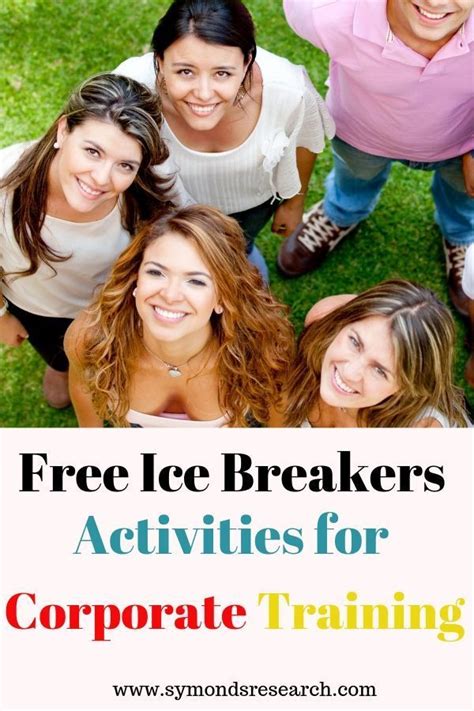 Free ice-breakers for corporate and in-house training and workshops ...