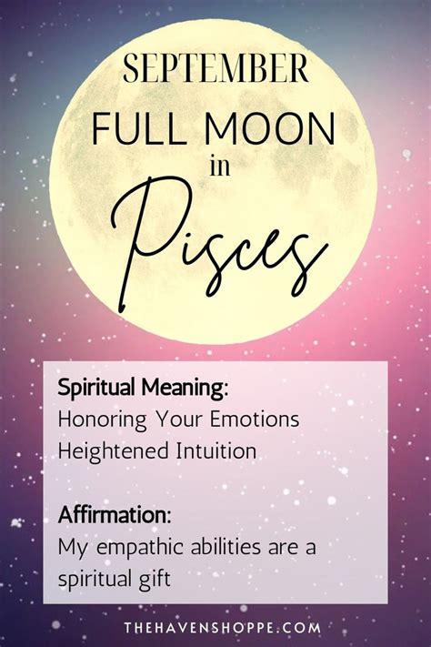 Best Full Moon Affirmations By Month For Artofit