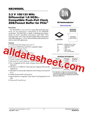 Nb W Lmntxg Datasheet Pdf On Semiconductor