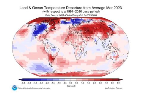 Climate Report Earth Just Had Its Second Warmest March On Record