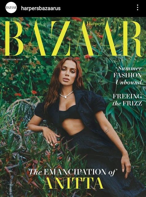 Anitta Update Fan Account On Twitter Anitta X Harper S Bazaar Us