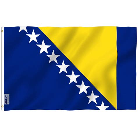 Fly Breeze Bosnia and Herzegovina 3x5 Foot - Anley Flags