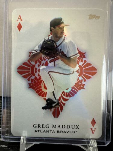 2023 Topps Series 1 Greg Maddux All Aces Atlanta Braves AA 3 EBay