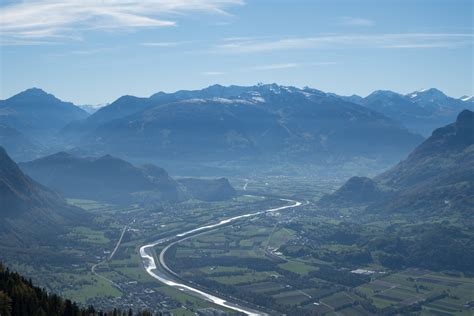 Blick Bers Rheintal Zum Schon Wei En Pizol Fotos Hikr Org