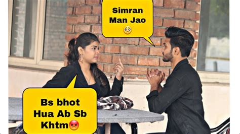 Patch Up Prank On My Cute Girlfriend Simran Prank Gone Emotional