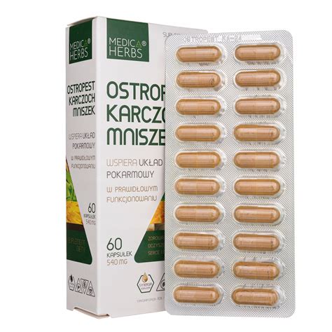 Ostropest Karczoch Mniszek Wyci G Medica Herbs Allegro Pl