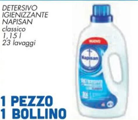 Napisan Detersivo Igienizzante Classico 1 15 L 23 Lavaggi Offerta Di Conad