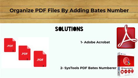 Add Bates Numbers To PDF Files Explained Simple Methods