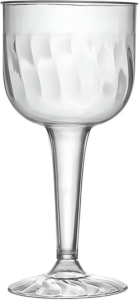 Fineline Settings 8 Oz Clear Plastic Wine Glass 8 X 12 Cs 2209