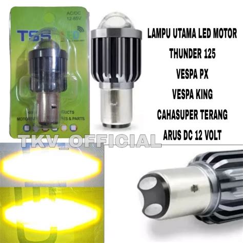 Jual LAMPU UTAMA MOTOR LED LASER LAMPU UTAMA THUNDER 125 LED LAMPU