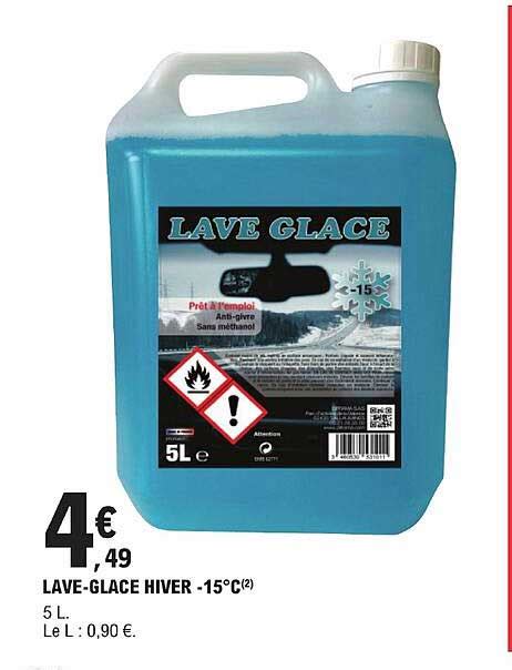 Promo Lave Glace Hiver C Chez E Leclerc L Auto Icatalogue Fr