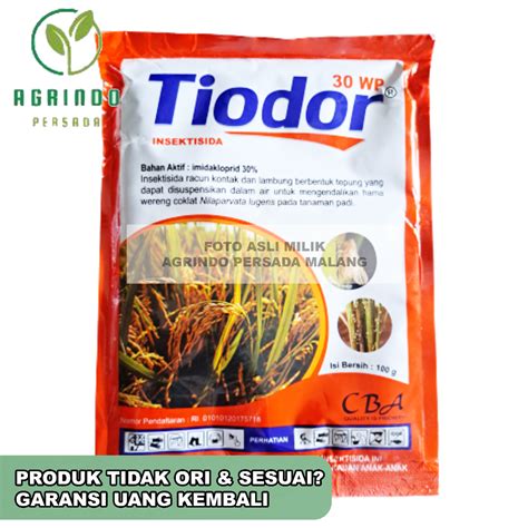 Jual Insektisida Tiodor 30WP 100 Gram Tiodor 100 Gram Shopee Indonesia