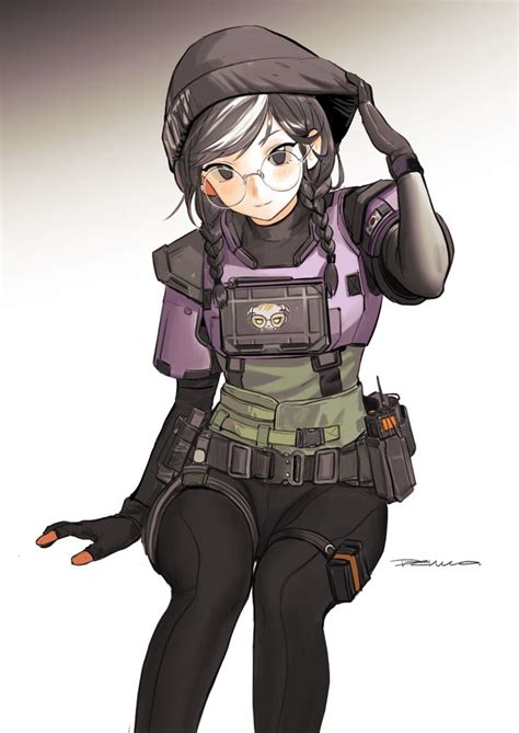 Artstation Dokkaebi Wo Li Giao Rainbow Six Siege Anime Rainbow