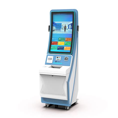 Hotel Check In Self Service Touch Screen Payment Kiosk With Card