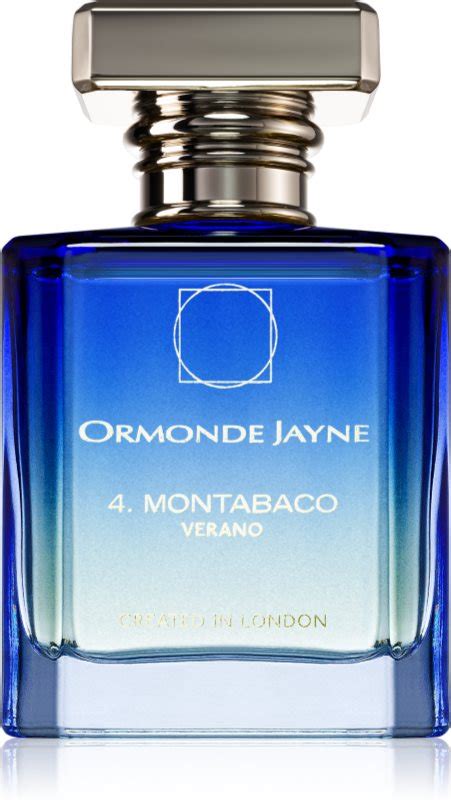 Ormonde Jayne 4 Montabaco Verano Eau De Parfum Unisex Notino Co Uk