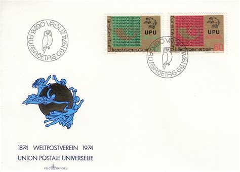 1974 FDC 100 Jahre Weltpostverein Kaufen Auf Ricardo