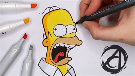 Como Desenhar Homer Simpson Passo A Passo