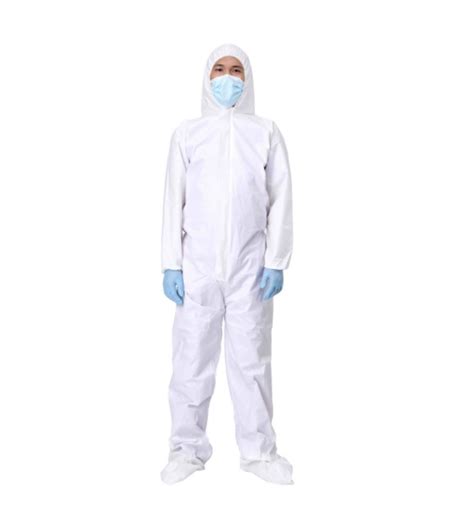 Medical Disposable Protective Microporous Coverall With Reflective Tape