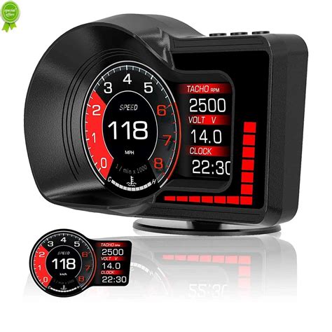 2022 F15 Car HUD Heads Up Display OBD2 Digital GPS Smart Speedometer