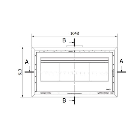 Insert à Bois Ferlux Teide 100 Panoramique 12 5 kW Turbo ventilé