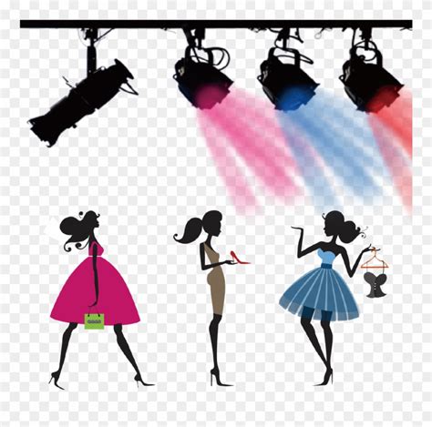 Silhouette Stage Lights Png Clip Art Library