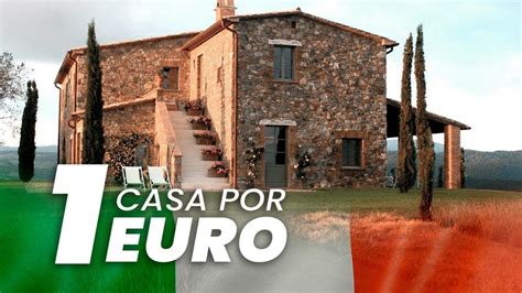 Viajó a Italia para ver qué hay detrás de las casas que se venden por 1