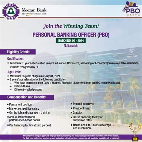 Meezan Bank Jobs 2024 Online Apply Latest Advertisement