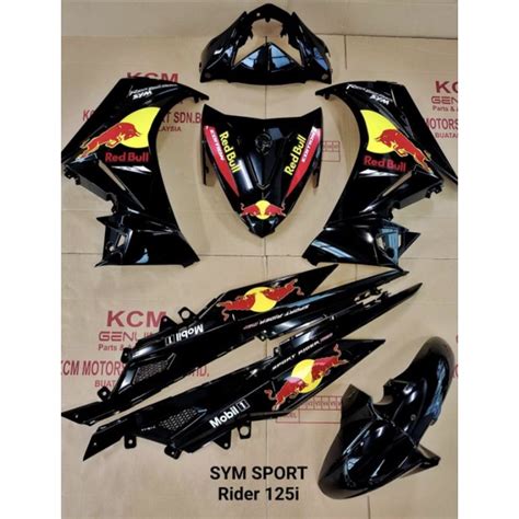 Coverset Sym Sport Rider 125i Shopee Malaysia