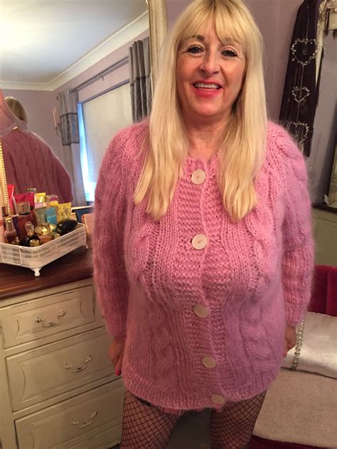 Pin By Fluffyfuzzy Tnecks On Cr Mohair Cardigan Pink Pastel Mohair