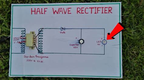 Half Wave Rectifier Project Innovative Ideas Youtube