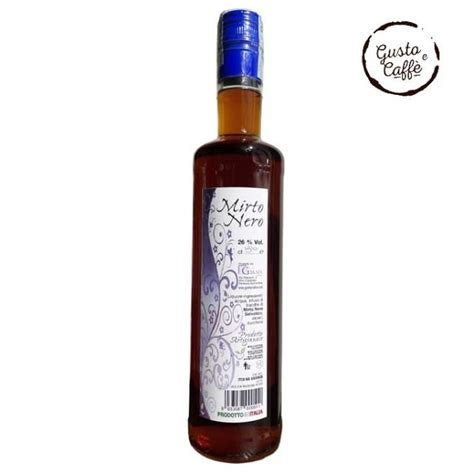 Liquori Tipici di Sorrento Liquore al Mirto Nero 50 Cl Gusto Caffè