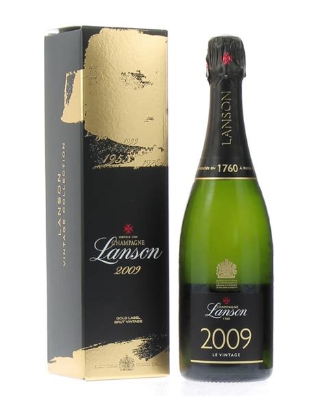 Lanson VINTAGE 2009 Champagne For Sale