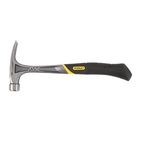 Stanley® FatMax® Xtreme™ Anti-Vibe® 51-167 Framing Hammer, 18 in OAL, Checkered Surface, 22 oz ...