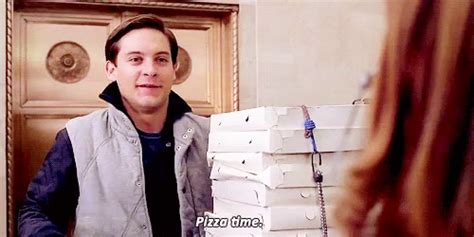 Peter Parker Pizza Time Spiderman