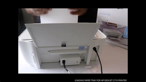 LOADING PAPER TRAY FOR HP DESKJET 2710 PRINTER YouTube